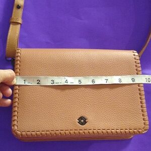 BNWOT ANDRA Dagne Dover warm dust leather tan bag w/ dustbag